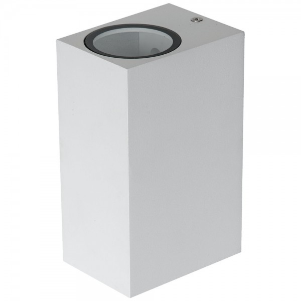 EVN 2-flammige Wandleuchte weiß rechteckig 150x68x93mm 220-240V IP44