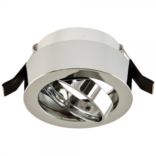 EVN Leuchte Chrom schwenkbar rund 80x47mm 12V IP20