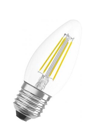Osram Parathom Classic B LED Filament 4W/827 warmweiß 470lm klar E27
