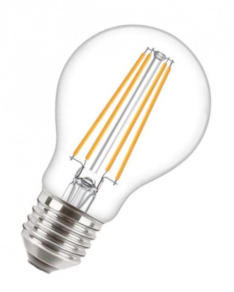 Philips CorePro LEDbulb Filament A60 10.5W/827 warmweiß 1521lm klar E27