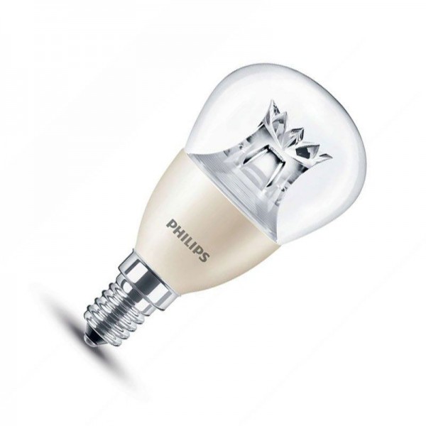 Philips LED LEDluster P45 4W/827 warmweiß 250lm E14 klar dimmbar