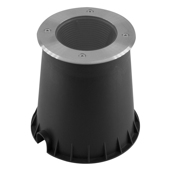 EVN Bodeneinbauleuchte Edelstahl Optik schwenkbar rund 180x192mm 230V IP67