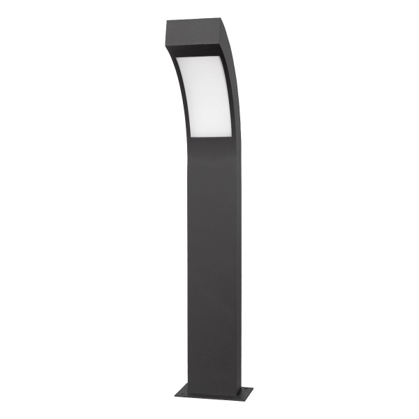 EVN Pollerleuchte anthrazit rechteckig 120x190x600mm 4,5W 3000K 310lm >80° 220-240V IP54