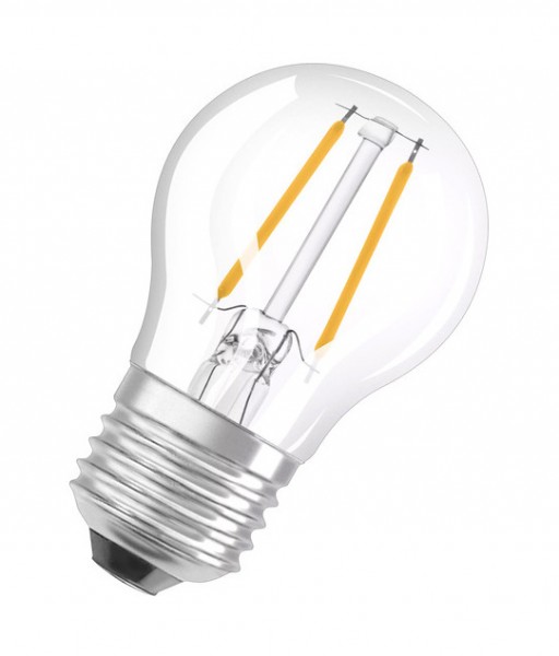 Osram Parathom Classic P LED Filament 2.5W/827 warmweiß 250lm klar E27