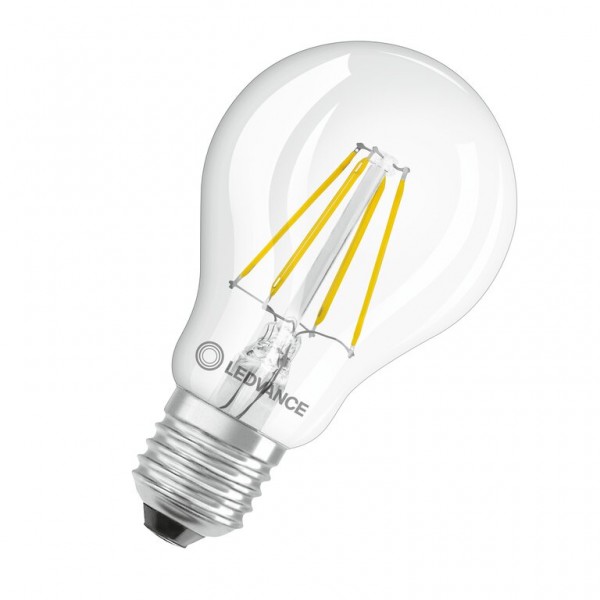 Osram / Ledvance Classic A LED Filament Performance 4-40W 840 kaltweiß 470lm E27 klar 300° 220-240V