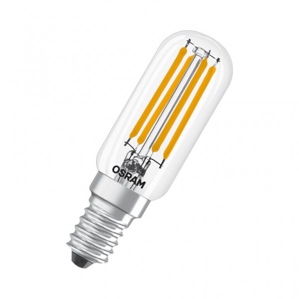 Osram / Ledvance Special Stick T LED Filament 4.9-55W 840 kaltweiß 730lm E14 klar 300° 220-240V