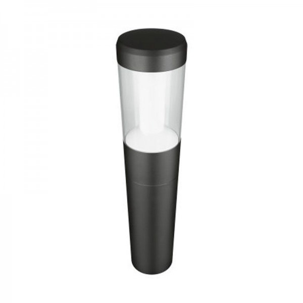 Osram/LEDVANCE LED Laterne Outdoor Bollard 500 12W 3000K warmweiß 610lm IP54 Grau