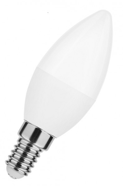 Modee Alu-Plastik Kerze B SMD LED 7-54W 860 tageslichtweiß 700lm E14 matt 200° 220-240V