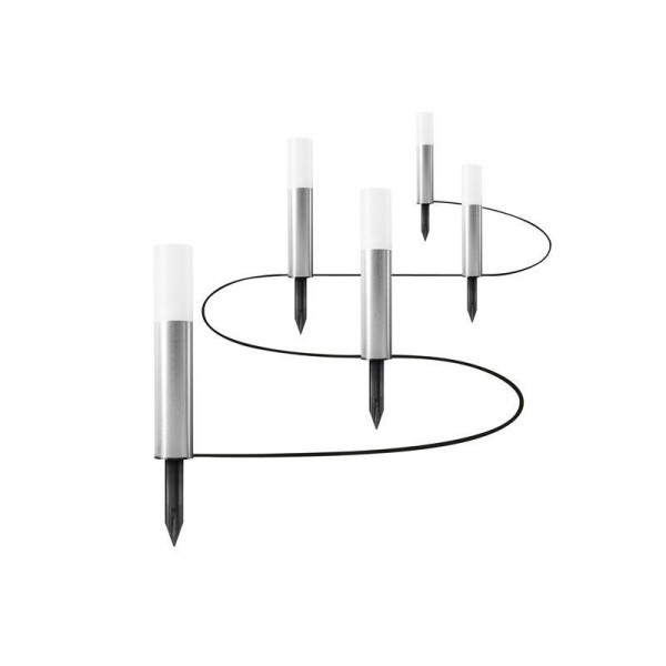 Osram/LEDVANCE LED Endura Garden Pole Mini 5,5W/830 warmweiß 250lm IP44 Silber