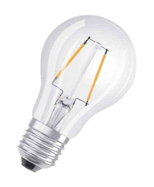 Osram Star A60 LED Filament 2.5W/827 warmweiß 250lm klar E27