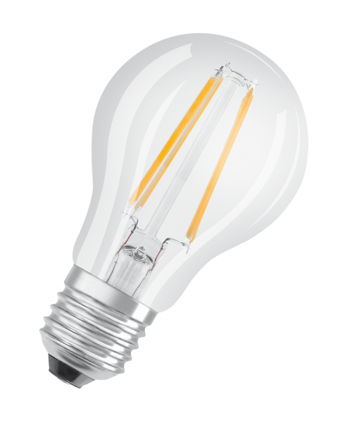 Osram / Ledvance Base Classic A LED Filament 7-60W 865 tageslichtweiß 806lm E27 klar 300° 3er Pack 220-240V