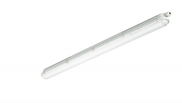 Philips CoreLine LED Feuchtraumleuchte WT120C satiniert 33W 840 kaltweiß 4000lm 105° IP65 Notlicht3h 1215mm 220-240V