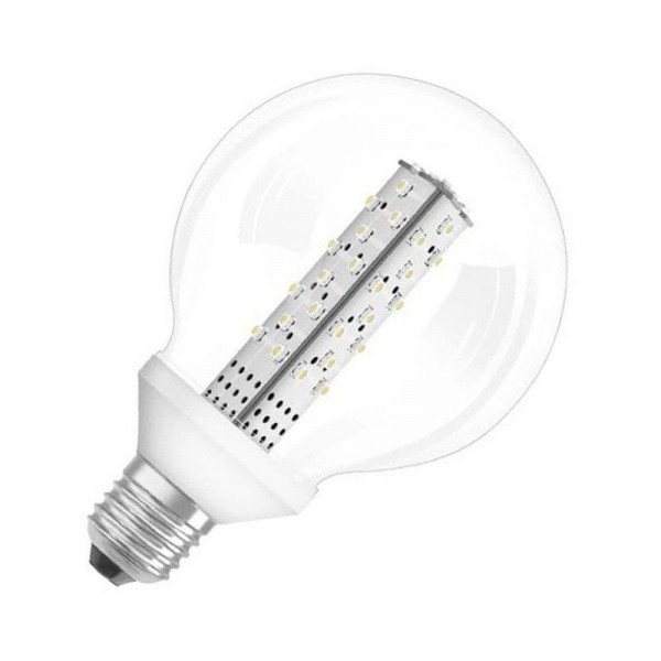 Osram/LEDVANCE LED G95 15 CL WW G95 3W 3000K warmweiß 136lm klar E27