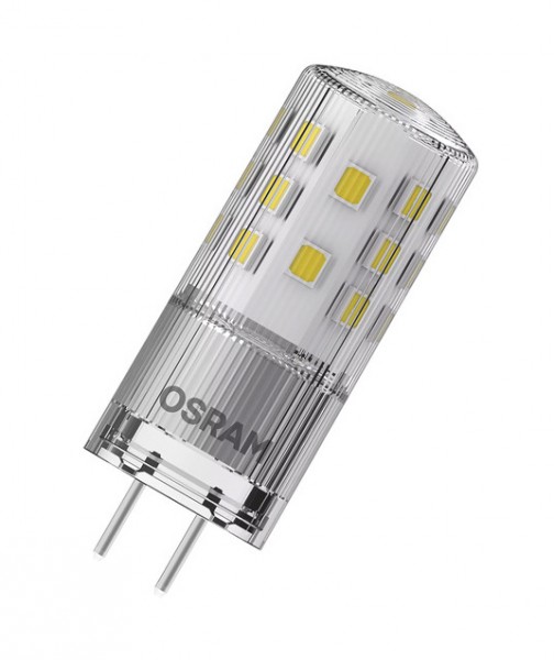 Osram Parathom Pin LED 4.5W/827 warmweiß 470lm klar GY6.35 dimmbar