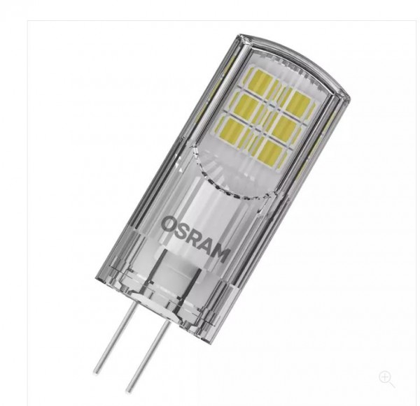 Osram Parathom Pin LED 2.6W 2700K warmweiß 300lm klar GY6.35