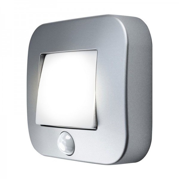 Osram/LEDVANCE LED Nightlux Hall 0,25W/840 kaltweiß 14lm IP54 Silber