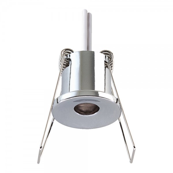 EVN Halogen Lichtpunkt Chrom rund 30x28mm 12V IP20