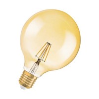 Osram Vintage 1906 LED Classic Globe125 Filament Gold 7-51W/824 E27 650lm ultra warmweiß nicht dimmbar Osram Vintage 1906 LED Classic Globe125 Filament Gold 7-51W/824 E27 650lm ultra warmweiß nicht dimmbar