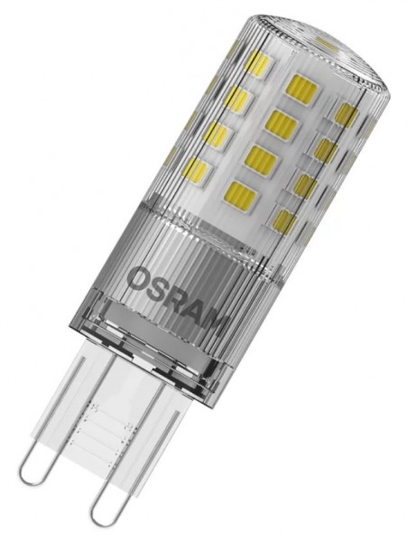 Osram Superstar LED 4-40W/827 warmweiß 470lm dimmbar G9 klar 320°