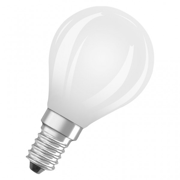 Osram / Ledvance Tropfen P LED Filament UltraEfficient 2.2-40W 827 warmweiß 470lm E14 matt 330° 220-240V