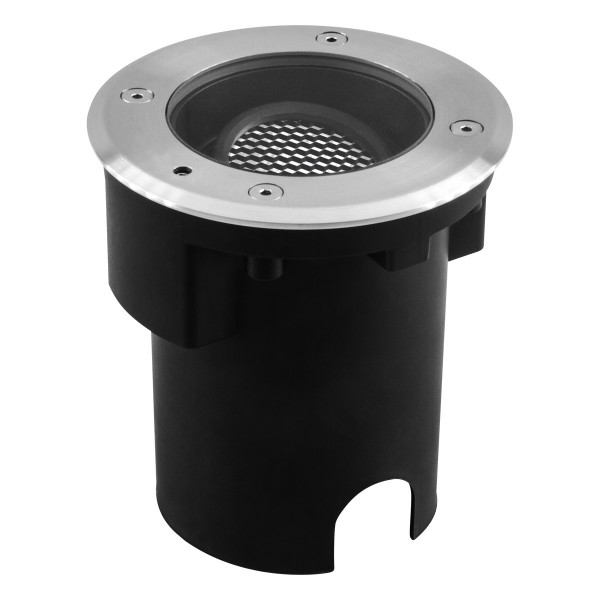 EVN LED Bodeneinbauleuchte Edelstahl Optik justierbar rund 135x115mm 7W 3000K 267lm 21-40° 220-240V IP67