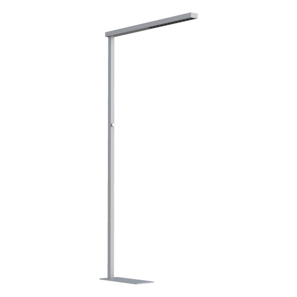 EVN LED ein Kopf nicht beweglich Stehleuchte Silber rechteckig 980x180x1850mm 58W 4000K 2725lm 220-240V