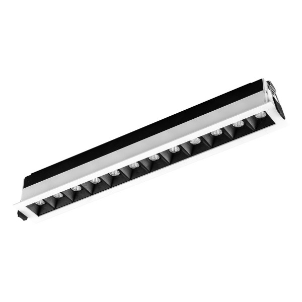 EVN LED Leuchte weiß rechteckig 342x44x50mm 20W 3000K 2000lm 41-80° 200-240V IP20