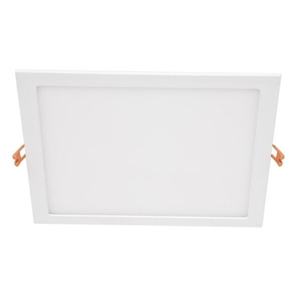 EVN viereckige LED Leuchte 300x300x22mm 27W 2160lm 3000K IP20 >80° weiß