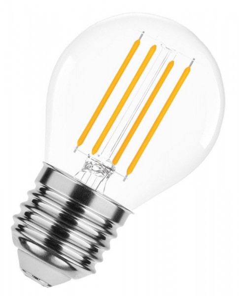 Modee Tropfen P LED Filament 4-40W 840 kaltweiß 470lm E27 klar 360° 220-240V