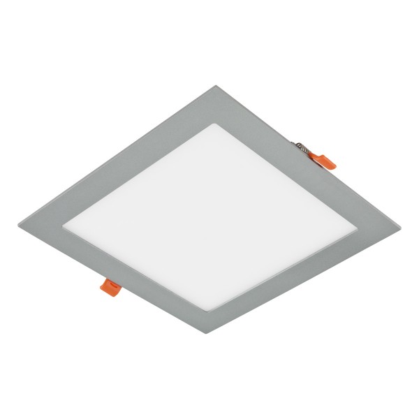 EVN viereckige LED Panel 225x225x25mm 21W 1736lm 3000K IP20 >80° Silber