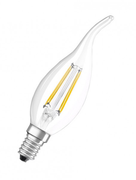 Osram Parathom Classic BA LED Filament 4W/827 warmweiß 470lm klar E14