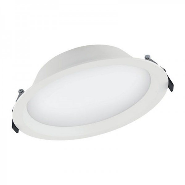 LEDVANCE LED Einbauleuchte DL ALU D200 35W/865 3150lm 100° weiß IP44 tageslichtweiß