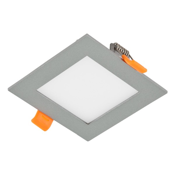 EVN viereckige LED Panel 93x93x25mm 5W 355lm 3000K IP20 >80° Silber