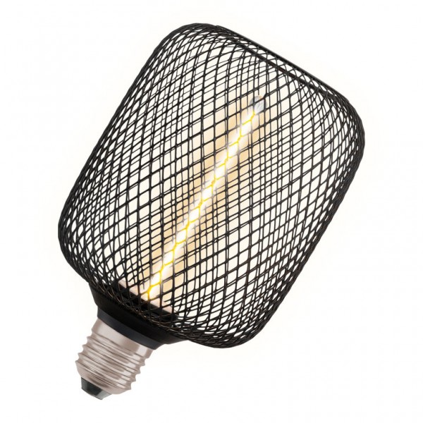 Osram / Ledvance Decor Square LED Filament Straw 3.5-14W 818 extra warmweiß 110lm dimmbar E27 schwarz 320° 220-240V
