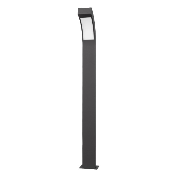 EVN Pollerleuchte anthrazit rechteckig 120x190x1000mm 4,5W 3000K 310lm >80° 220-240V IP54