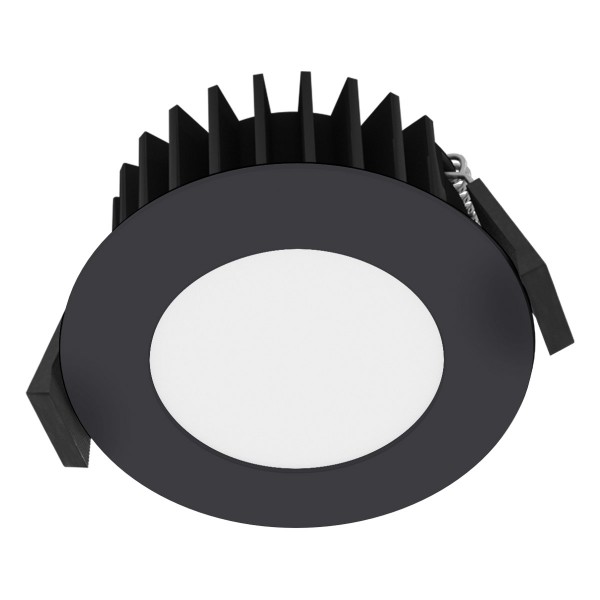 EVN LED Downlight anthrazit rund 85x43mm 10W 3000-5700K 915 bis 1014lm >80° 220-240V IP54