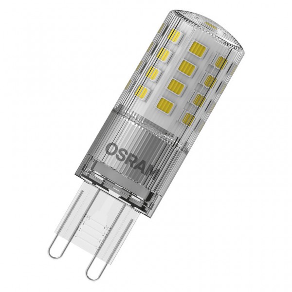 Osram / Ledvance Pin LED 4.4-48W 827 warmweiß 600lm dimmbar G9 klar 320° 220-240V