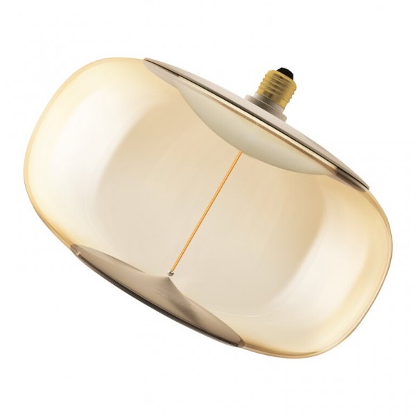 Osram / Ledvance Vintage 1906 Big Elipse LED Filament Magnetic 12-42W 818 extra warmweiß 500lm dimmbar E27 bernstein 320° 220-240V