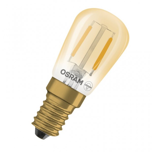 Osram / Ledvance Vintage 1906 Special T26 LED Filament 1.6-5W 824 extra warmweiß 50lm E14 klar 300° 220-240V