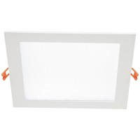 EVN LED Leuchte weiß viereckig 225x225x25mm 21W 4000K 1880lm >80° IP20  EVN LED Leuchte weiß viereckig 225x225x25mm 21W 4000K 1880lm >80° IP20