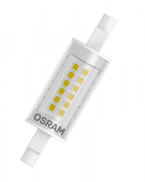 Osram Slim LED 6W/827 warmweiß 806lm klar R7s