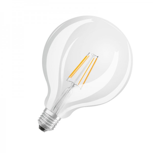 Osram Star+ Globe G125 LED Filament 6.5W/827 warmweiß|tunable white 806lm klar Glowdim Glowdim E27
