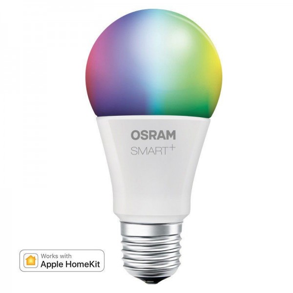 Osram/LEDVANCE LED Smart + Apple Homekit Classic A 10W 2000K RGBW 800lm matt E27 dimmbar