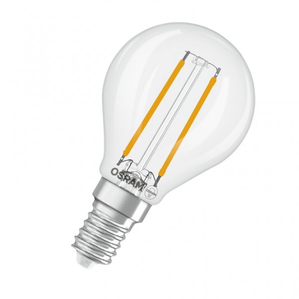Osram / Ledvance Superstar Tropfen P LED Filament 1.8-25W 827 warmweiß 250lm dimmbar E14 klar 320° 220-240V