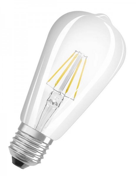 Osram Star Classic ST64 LED Filament 6.5W/827 warmweiß 806lm klar E27