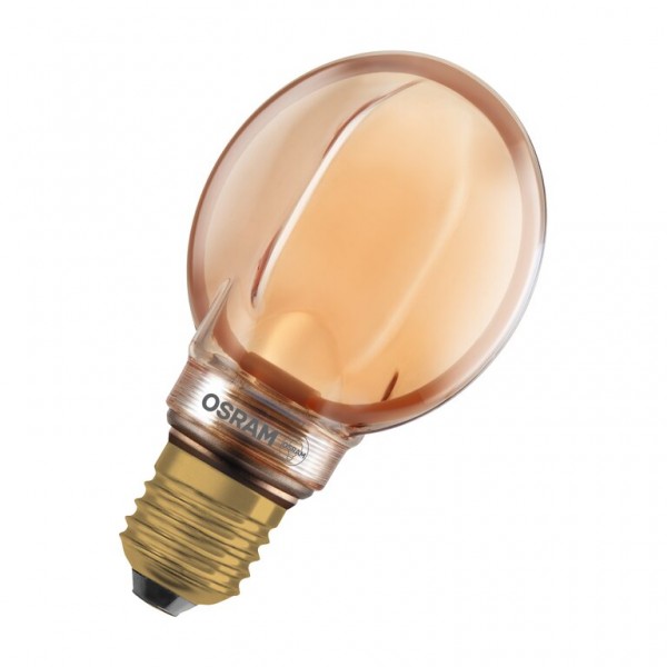 Osram / Ledvance Vintage 1906 Globe G80 LED Filament gold 4-22W 818 extra warmweiß 220lm dimmbar E27 330° 220-240V