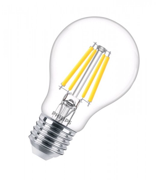 Philips Master Value LEDbulb Filament A60 5.9W/927 warmweiß 806lm klar E27 dimmbar