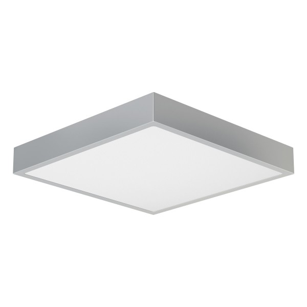 EVN LED Panel Edelstahl Optik viereckig 300x300x42mm 30W 4000K 2500lm >80° 220-240V IP20