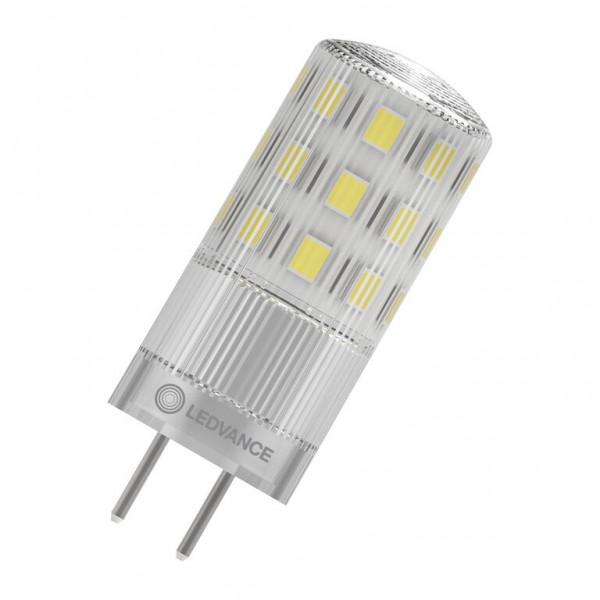 Osram / Ledvance Pin LED Performance 3.8-40W 827 warmweiß 470lm AC/DC dimmbar GY6.35 klar 320° 12V