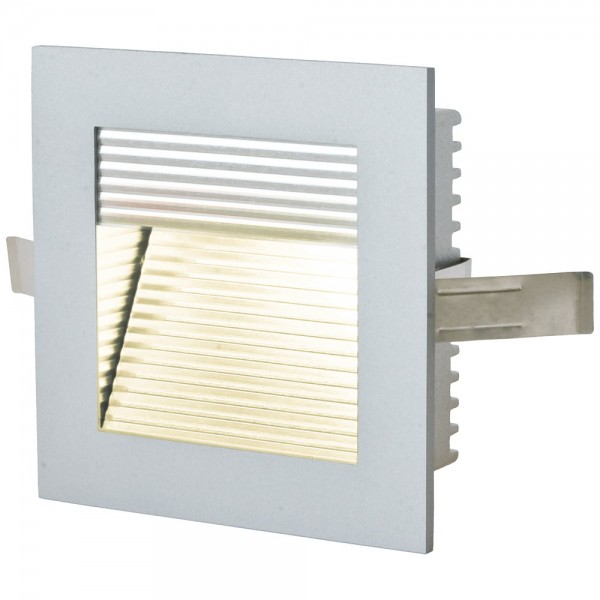 EVN Blendfreie viereckige LED Leuchte 90x90x41mm 1,2W 60lm 3000K IP20 Aluminium